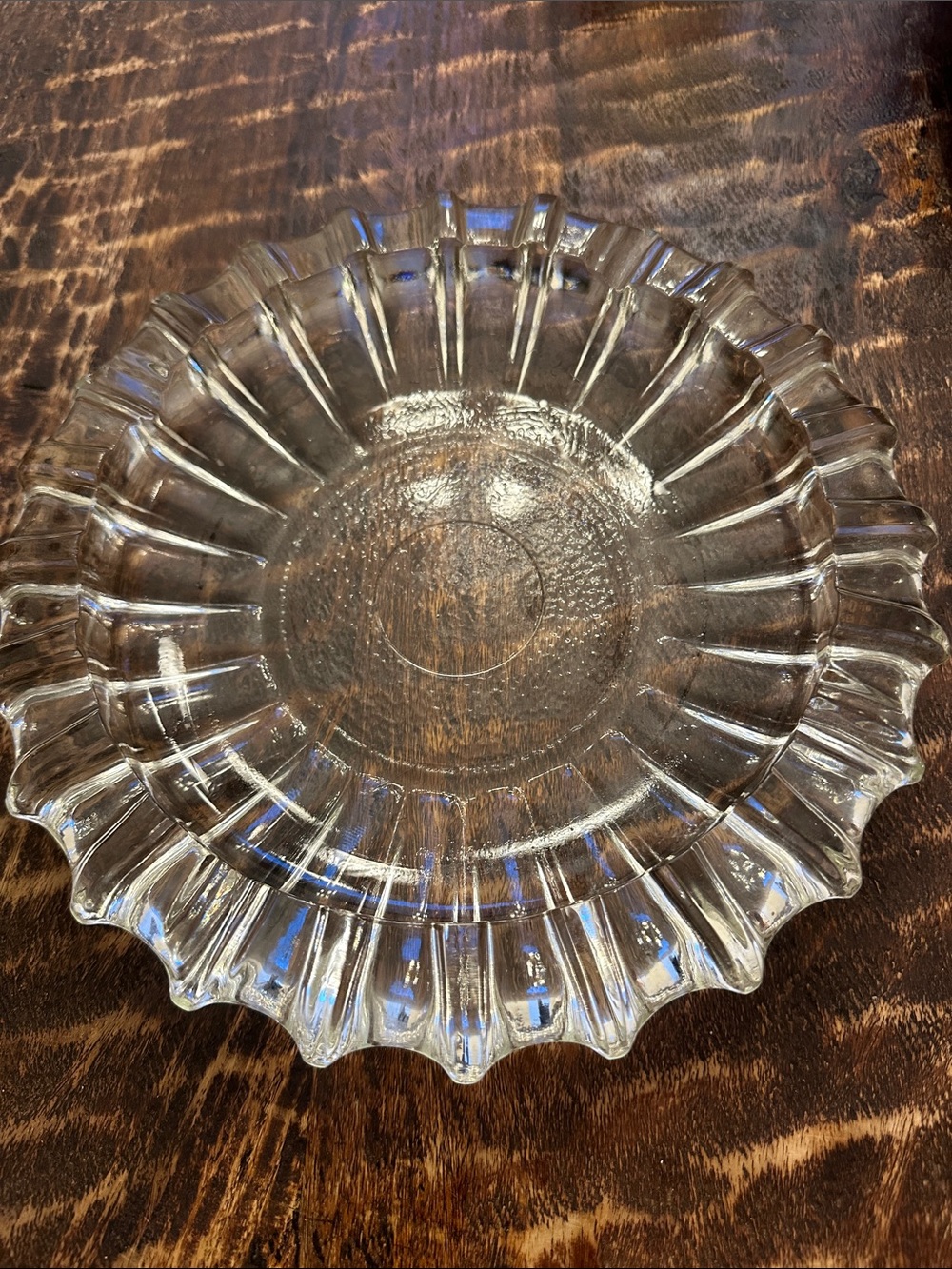 Vintage Fostoria Starburst Ashtray